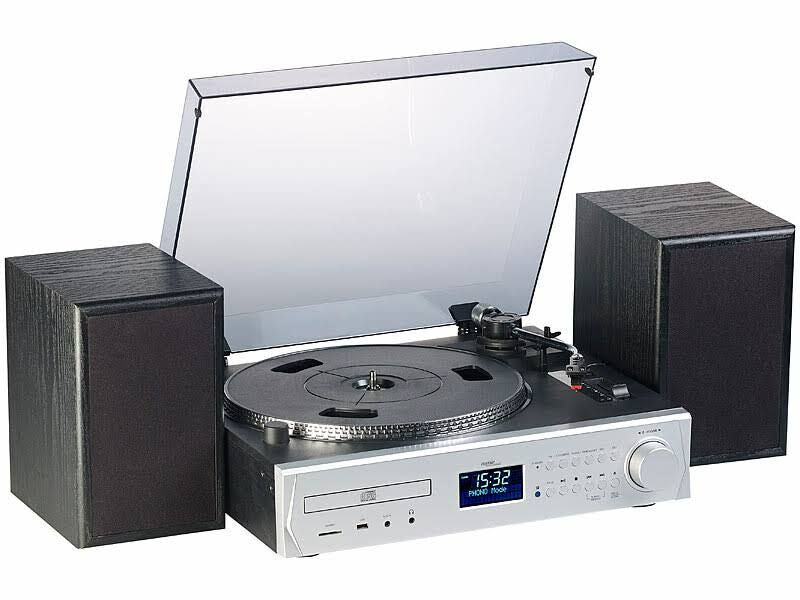 auvisio Tourne-disque & encodeur numérique multifonction MHX-620.dab