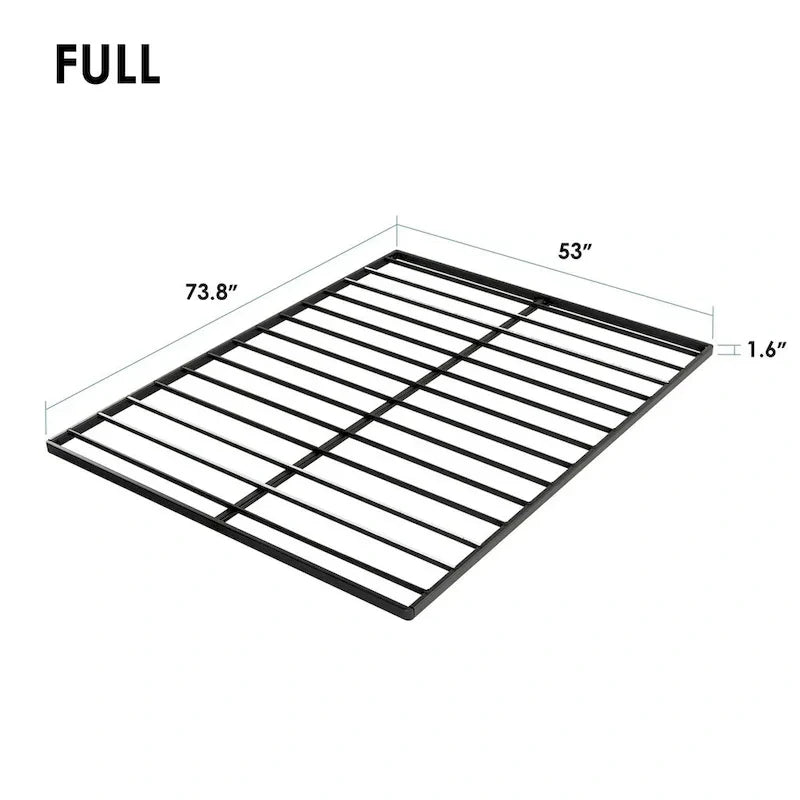 Planchette de lit en métal de 4 cm pour sommier de lit par Crown Comfort