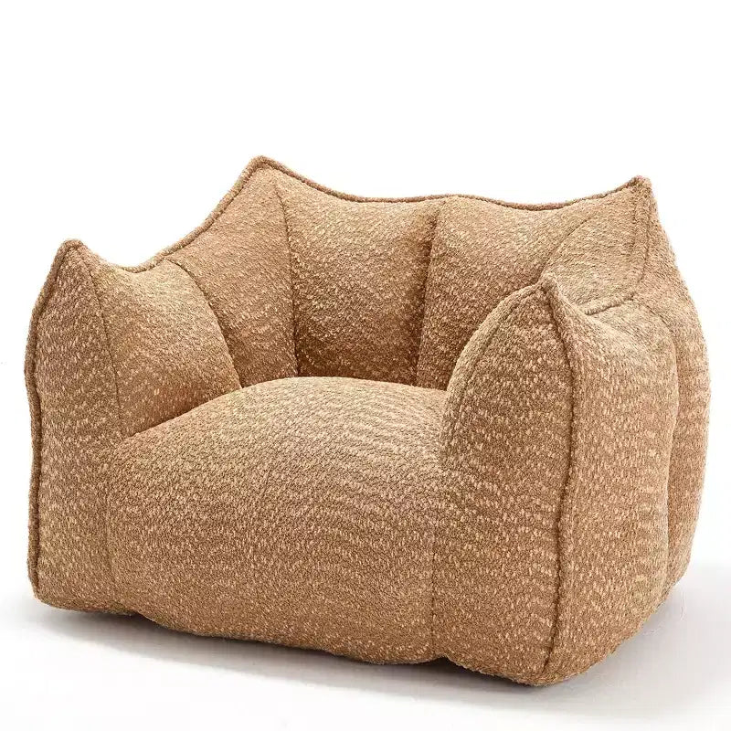 Fauteuils canapés avec mousse haute résilience pour salons et chambres, canapés paresseux carrés confortables, canapés pour adultes pour jouer, lire et regarder la télévision