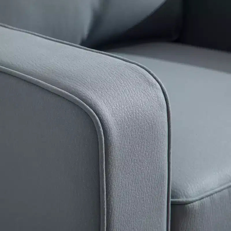 Fauteuil pivotant à 360° avec rangement dissimulé, fauteuil club une place avec oreiller pour salon, chambre, salle de lecture - ModernLuxe