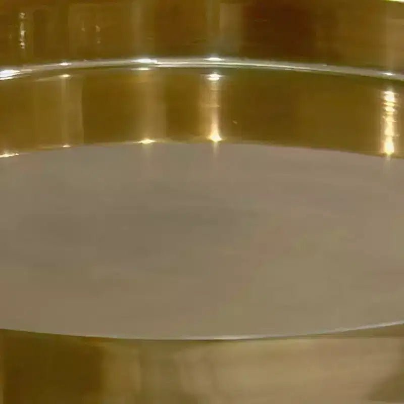 Table d'appoint Royal Hampton de 22 pouces avec base pilier vintage élégante et plateau rond