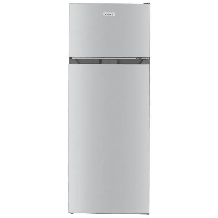 Réfrigérateur congélateur haut OCEANIC OCEAF2D206S3 - 2 Portes - 206L - Froid statique - Silver