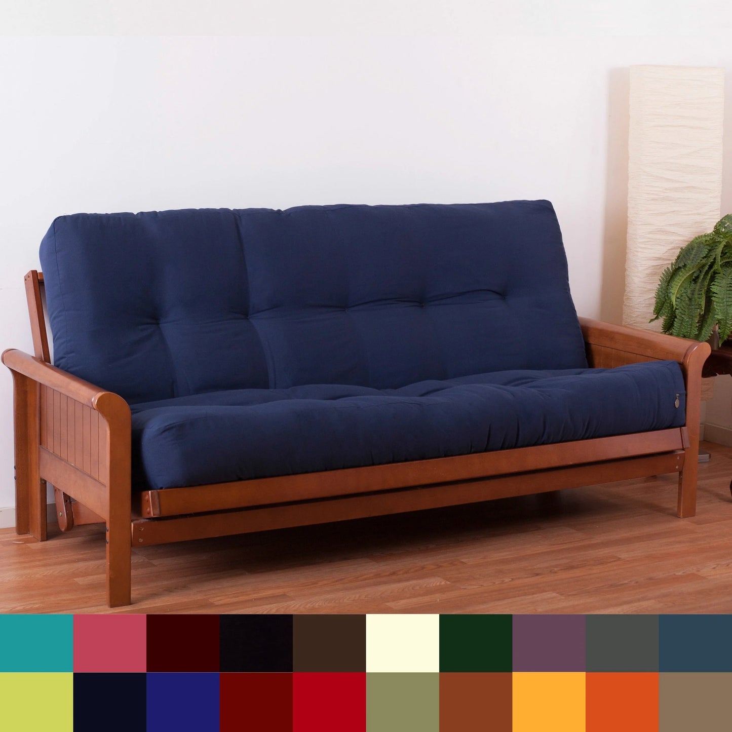 Matelas de futon en sergé épais de 10 pouces (simple, double ou grand)