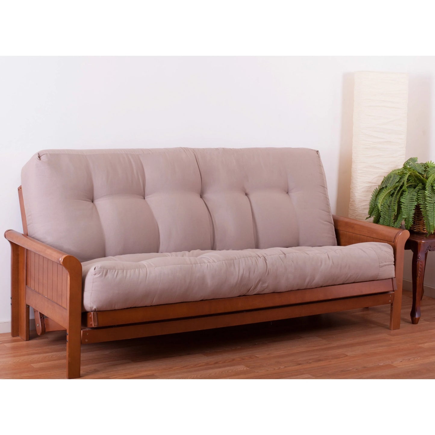 Matelas de futon en sergé épais de 10 pouces (simple, double ou grand)