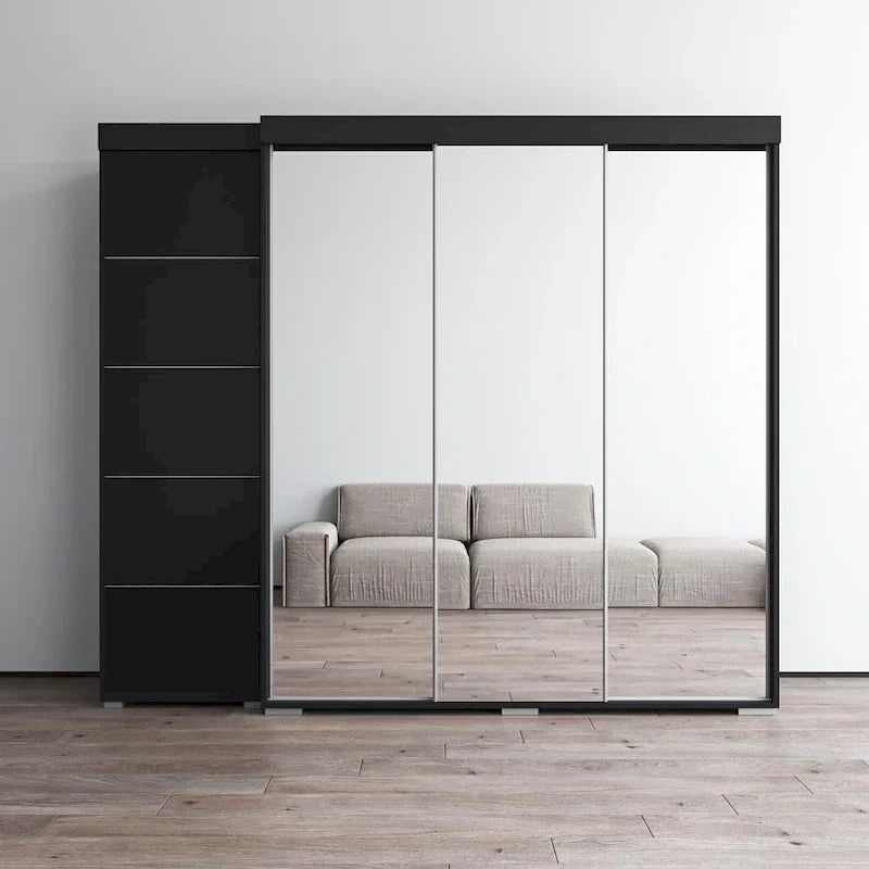 Armoire Aria 3D-EX avec 3 miroirs