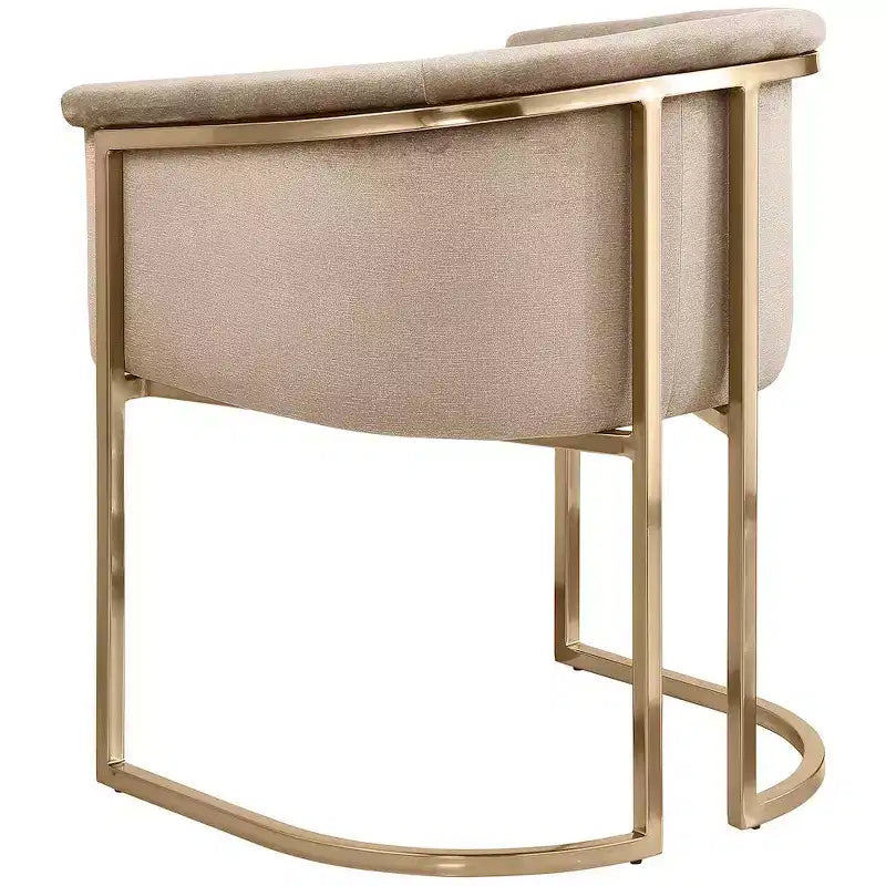 Meridian Furniture, Chaise de salle à manger Tierra en velours