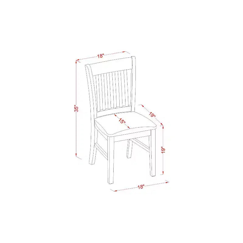 Ensemble de salle à manger HomeStock : table avec rallonge et chaises de salle à manger
