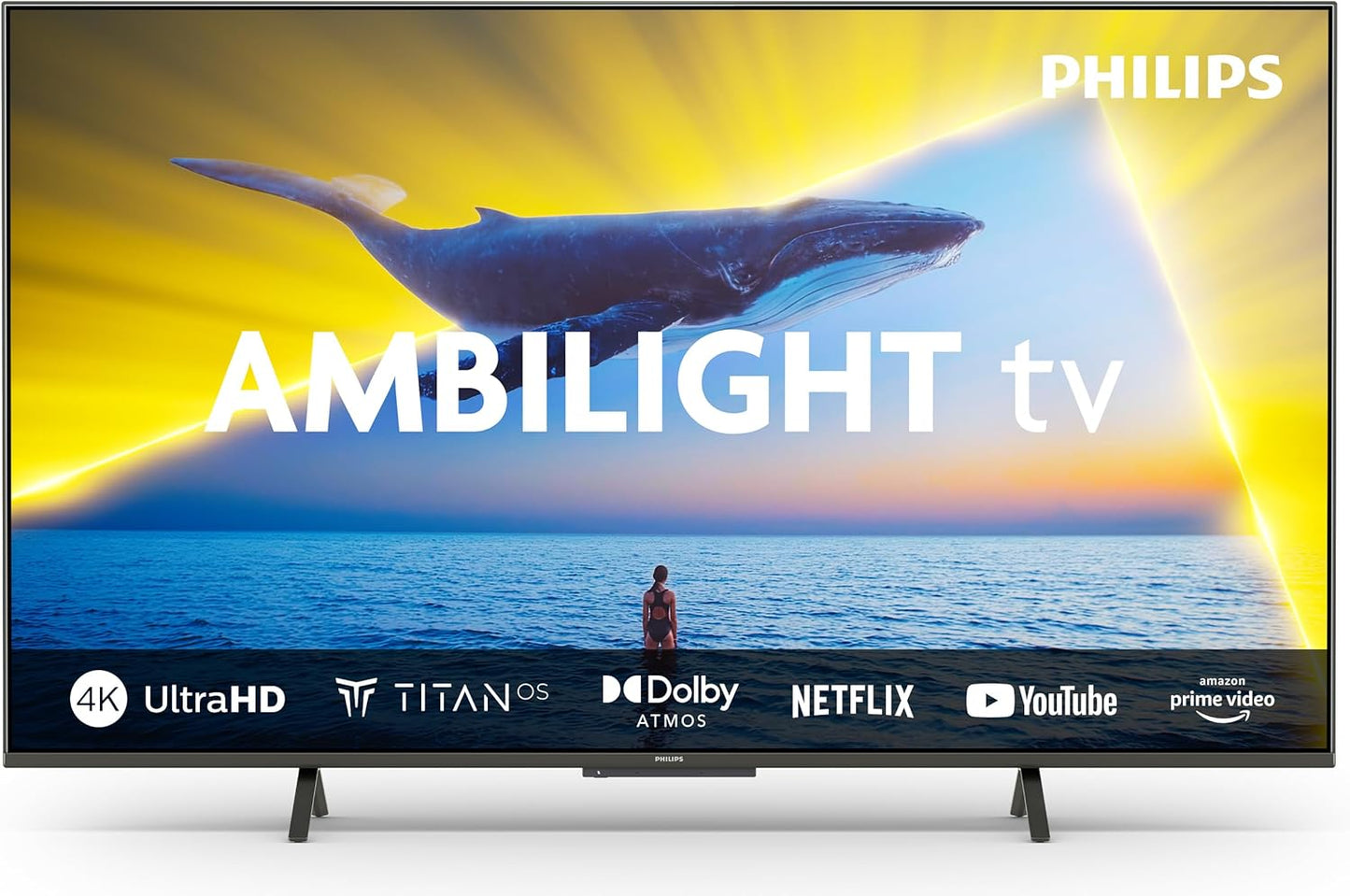 Philips 8000 series 50PUS8309/12 Fernseher 127 cm (50") 4K Ultra HD Smart-TV WLAN Schwarz 350 cd/m? (50PUS8309/12) [Classe énergétique G]
