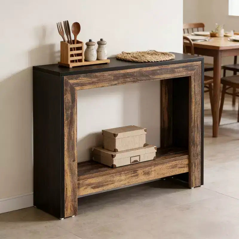 Table console rectangulaire GDFStudio Polly moderne de 41 po