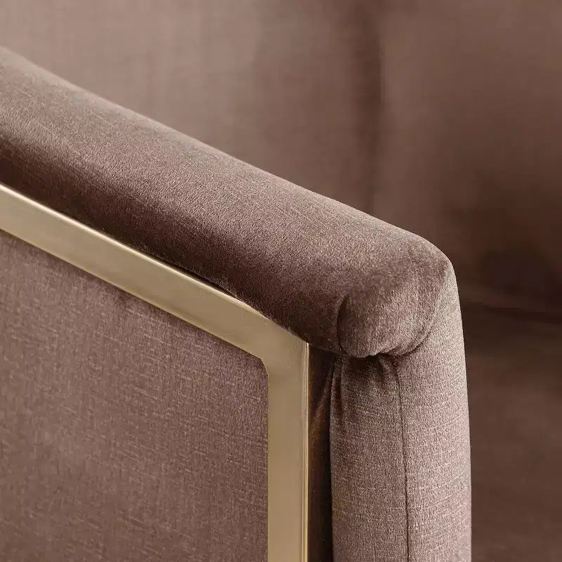 Meridian Furniture, Chaise de salle à manger Tierra en velours