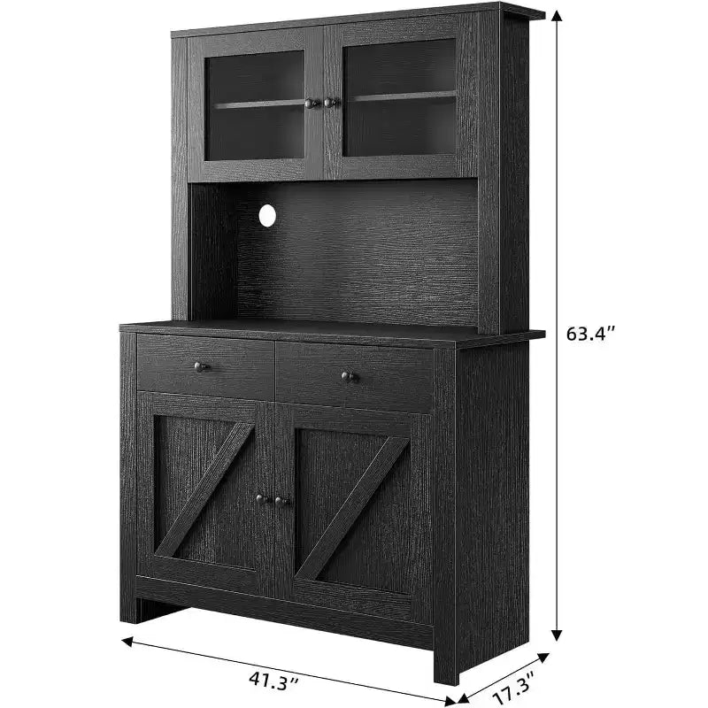 Meuble de rangement de cuisine GustoWave avec étagères