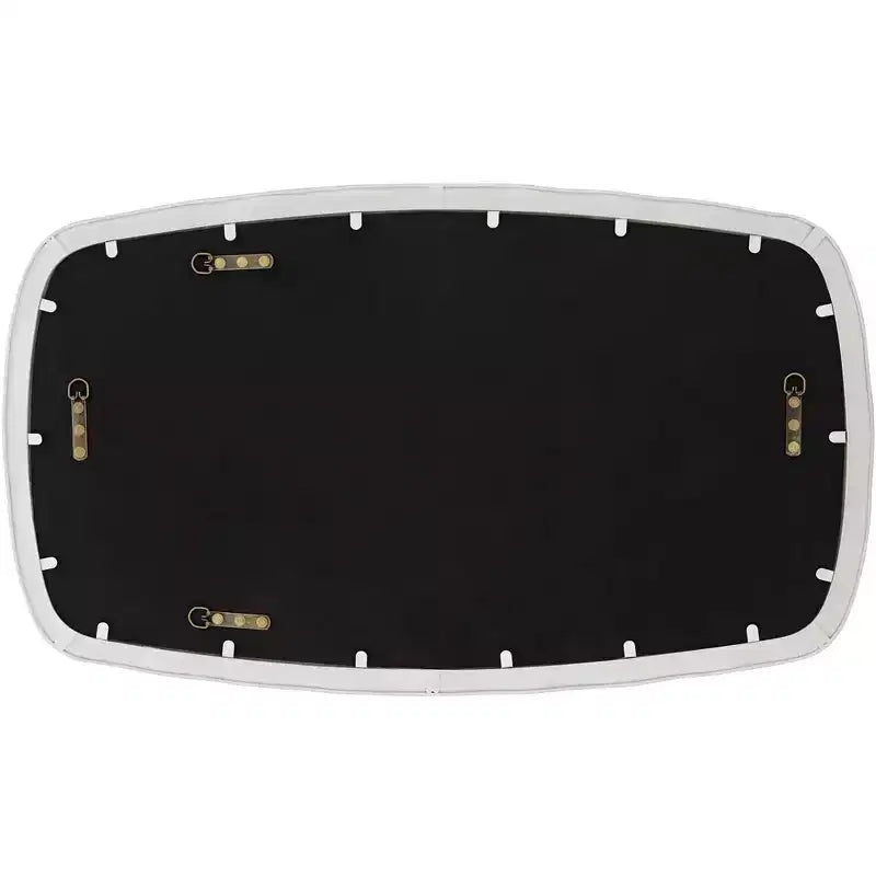 Miroirs muraux Uttermost Jermaine texturés blancs 22 1/4 x 38 - Lot de 2