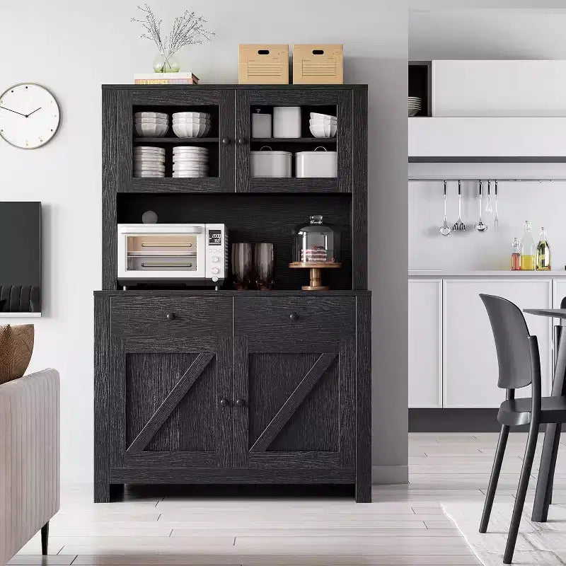 Meuble de rangement de cuisine GustoWave avec étagères