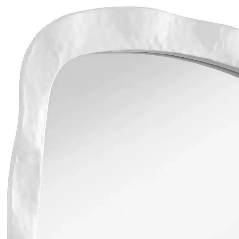 Miroirs muraux Uttermost Jermaine texturés blancs 22 1/4 x 38 - Lot de 2