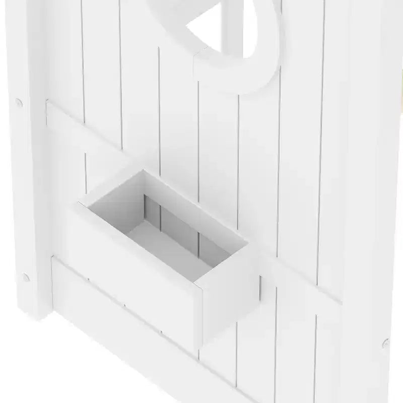 Lit cabane cabane Montessori pour enfant avec étagère de rangement - ModernLuxe