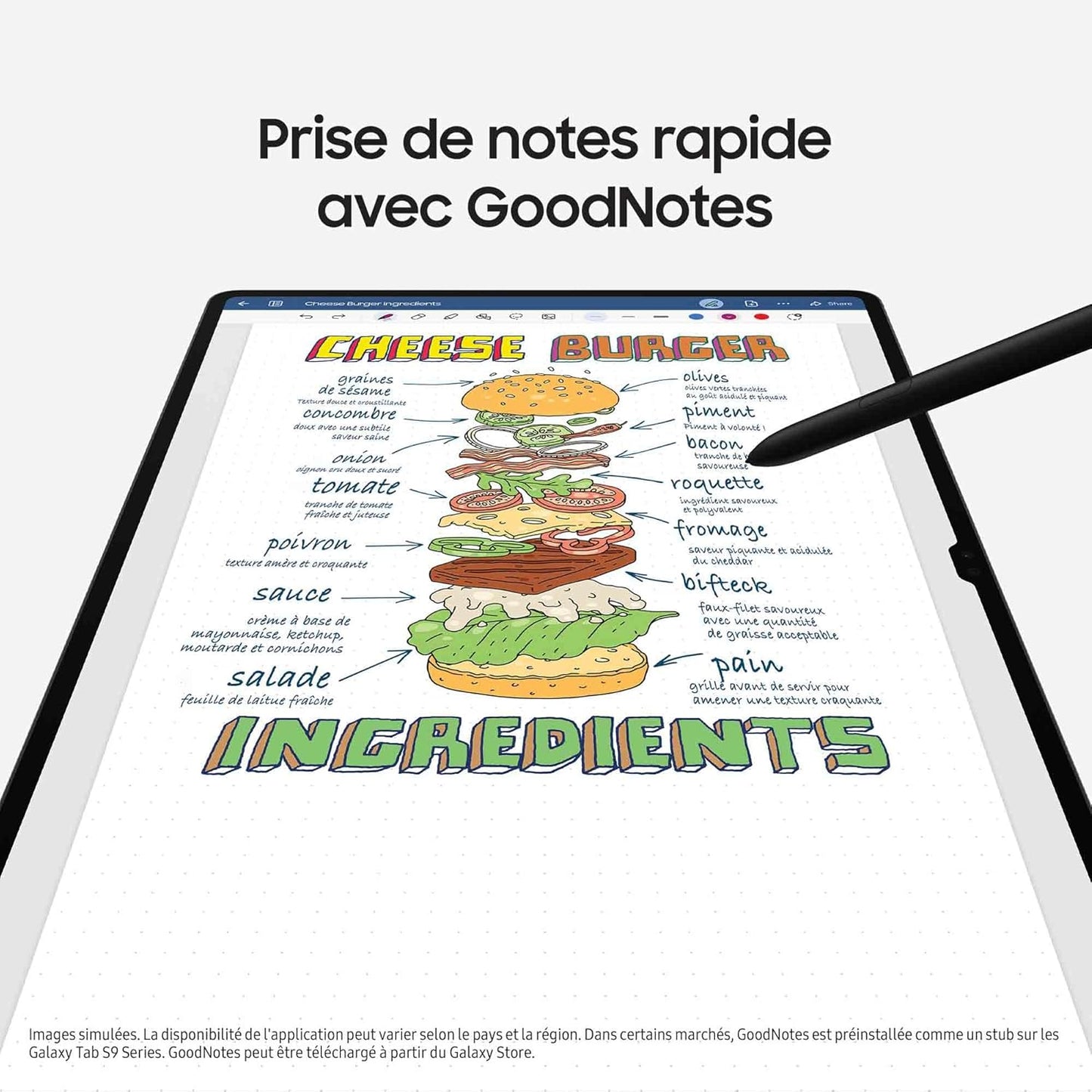 Samsung Galaxy Tab S9 Ultra Tablette avec Galaxy AI, Android, 14.6" 256Go de Stockage, Lecteur MicroSD, 5G, S Pen Inclus, Anthracite