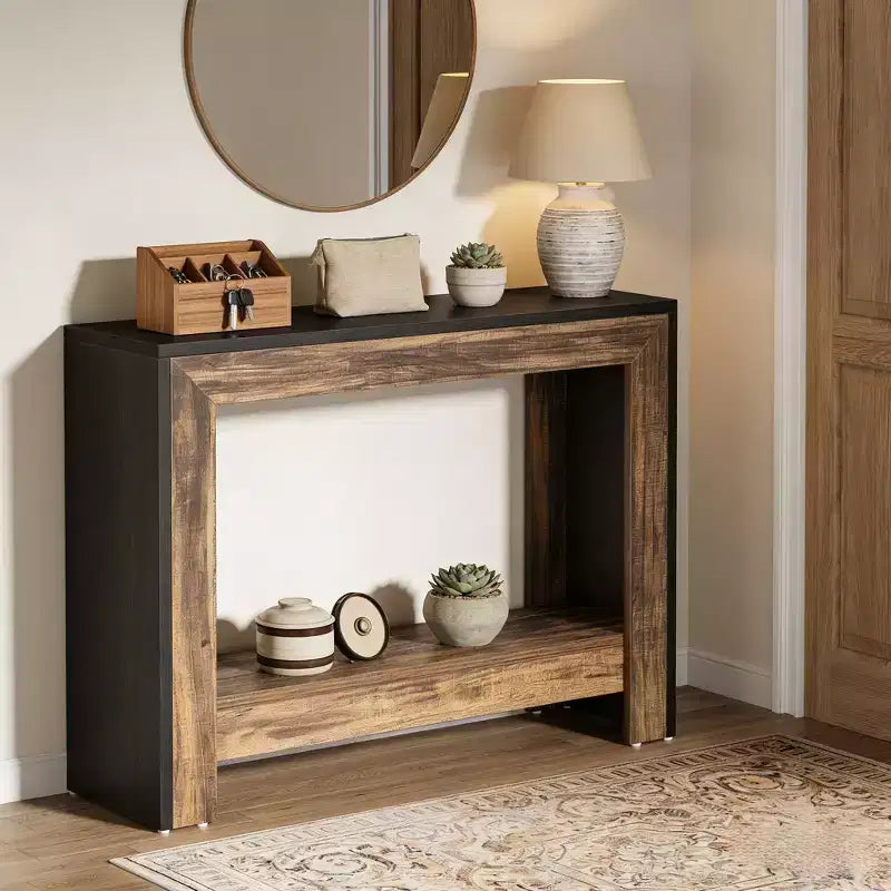 Table console rectangulaire GDFStudio Polly moderne de 41 po