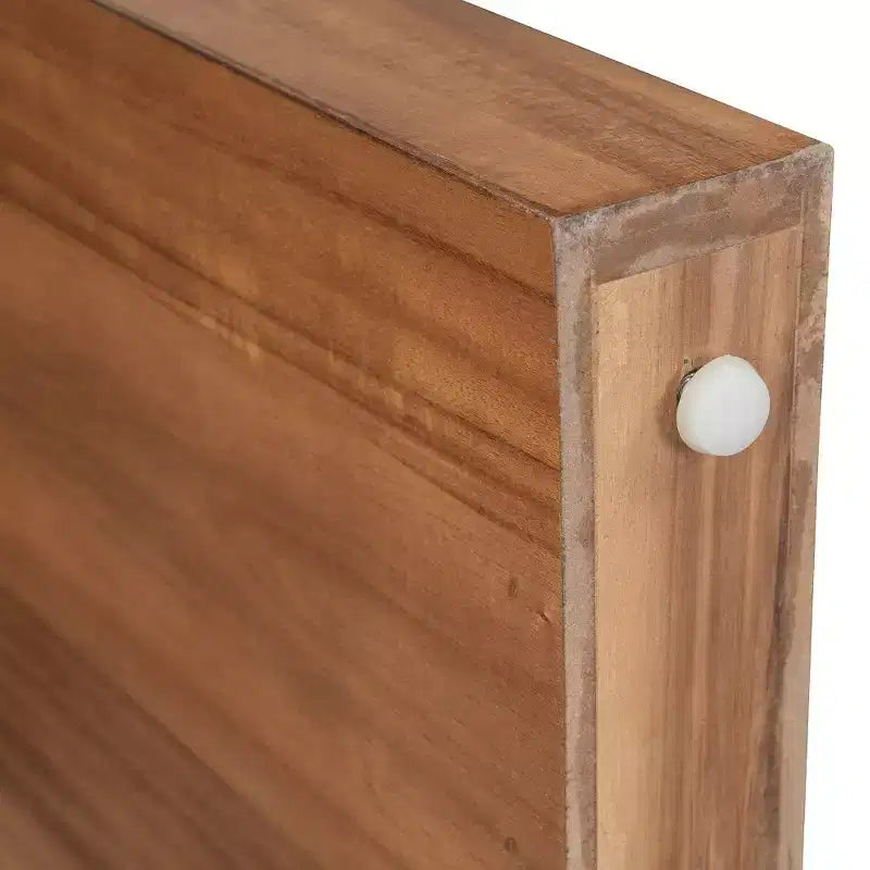 Console rustique Whisen Table d'entrée Table d'appoint avec tiroir à façade cannelée