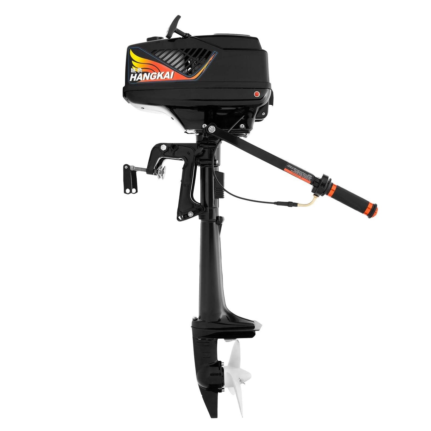 Moteurs Hors-Bord 3.6 HP 2 Temps Systèmes de Refroidissement de L'eau Moteurs de Bateaux Marins Convient Pour L'eau de Mer L'aquaculture