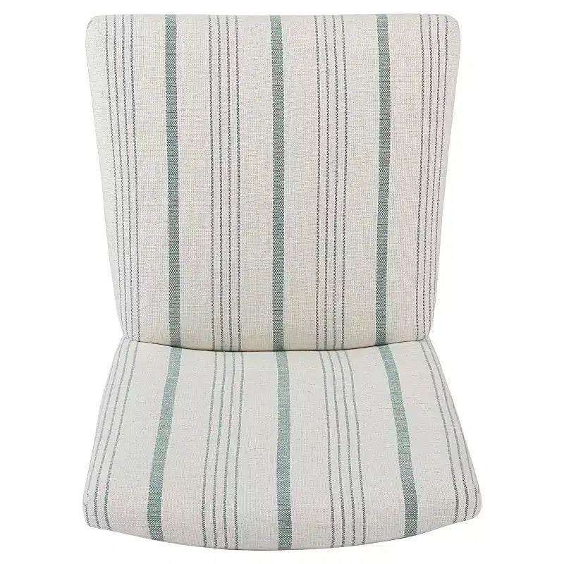 Tabouret de bar à dossier incurvé 29" - HomePop