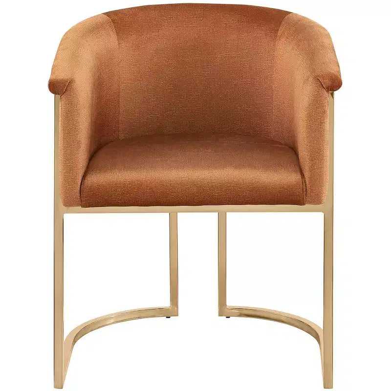 Meridian Furniture, Chaise de salle à manger Tierra en velours