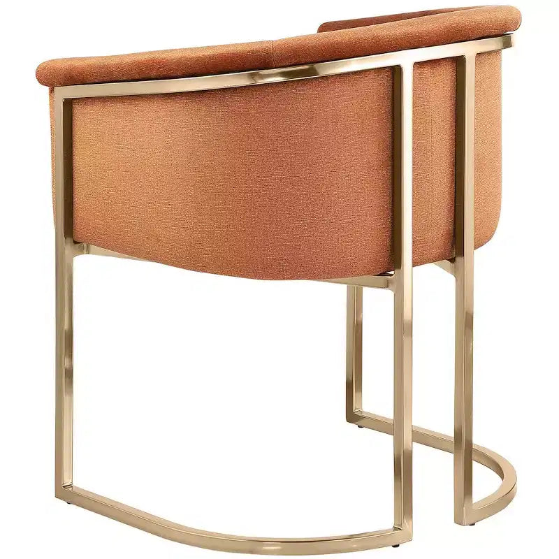 Meridian Furniture, Chaise de salle à manger Tierra en velours
