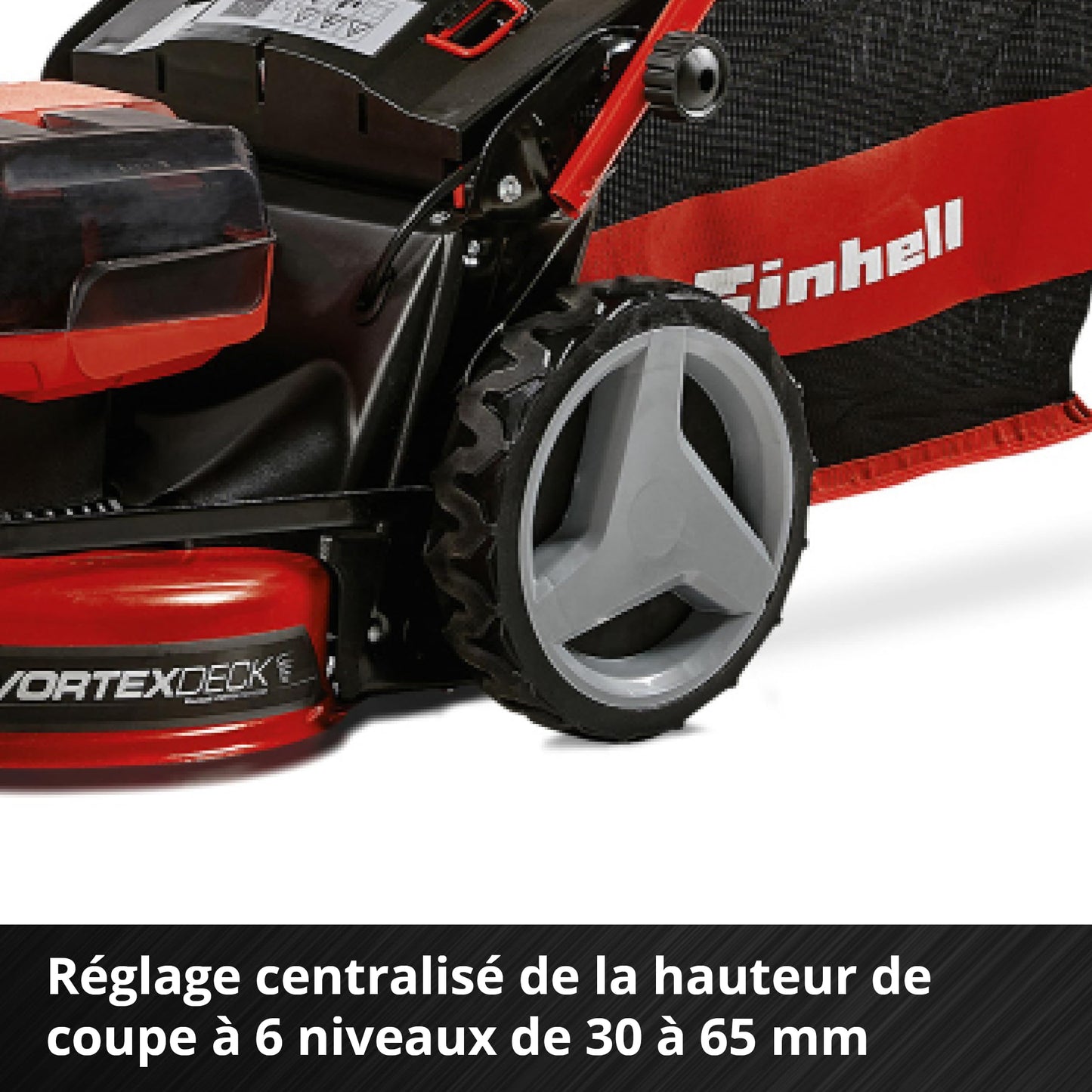 Einhell Professional Tondeuse à gazon sans fil GP-CM 36/47 S HW Li Power X-Change (36V, 47 cm largeur de coupe, autotractée, moteur sans charbon) Livr