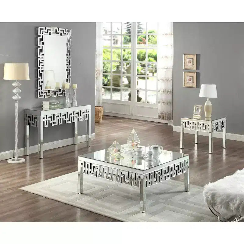 Table basse miroir Meridian Furniture Aria