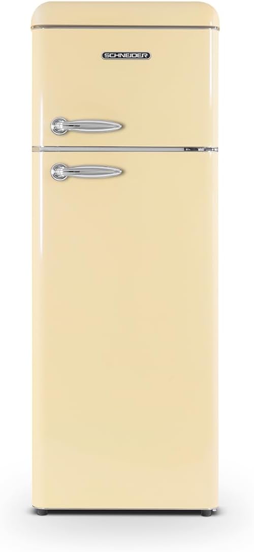 SCHNEIDER Réfrigérateur congélateur haut SCDD208VCR