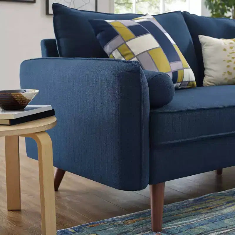 Causeuse en tissu rembourrée Revive - Modway