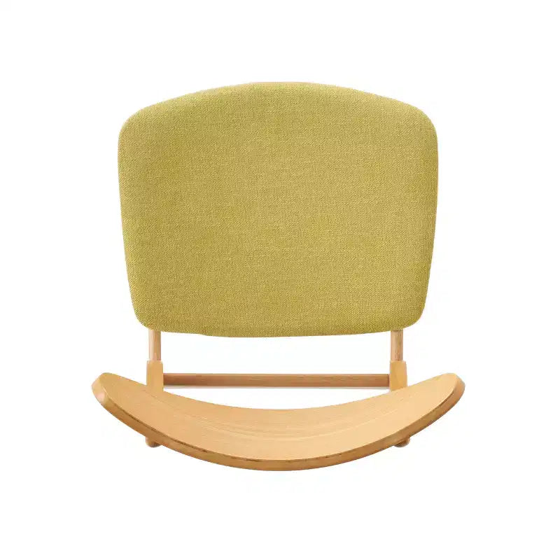 Chaises de salle à manger GDFStudio Toranto en bois d'hévéa et tissu d'inspiration Mid-Century (Lot de 2)