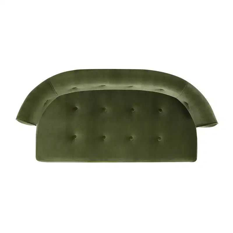 Banc causeuse capitonné avec accoudoirs Jared Jennifer Taylor Home