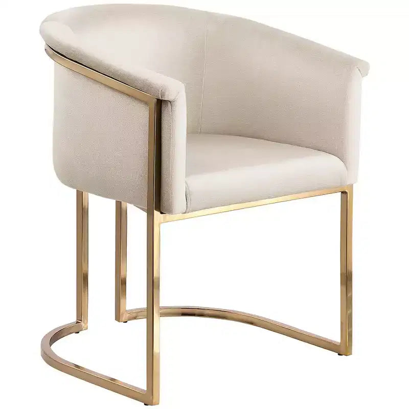 Meridian Furniture, Chaise de salle à manger Tierra en velours
