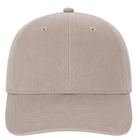 Capifi Classic Beige Adjustable Cotton Baseball Cap Unisex Casual Cap