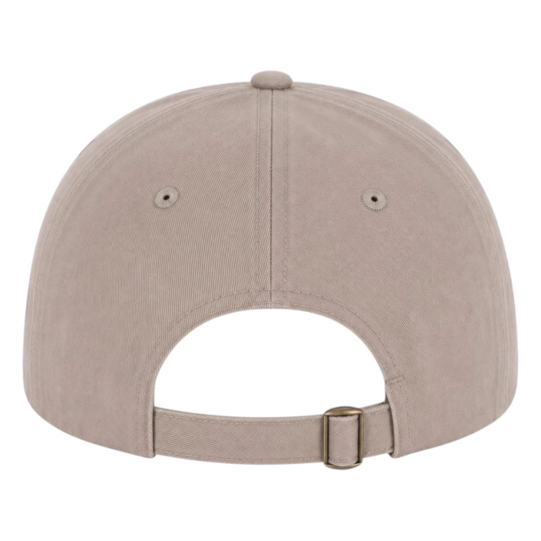Capifi Classic Beige Adjustable Cotton Baseball Cap Unisex Casual Cap