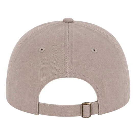 Capifi Classic Beige Adjustable Cotton Baseball Cap Unisex Casual Cap