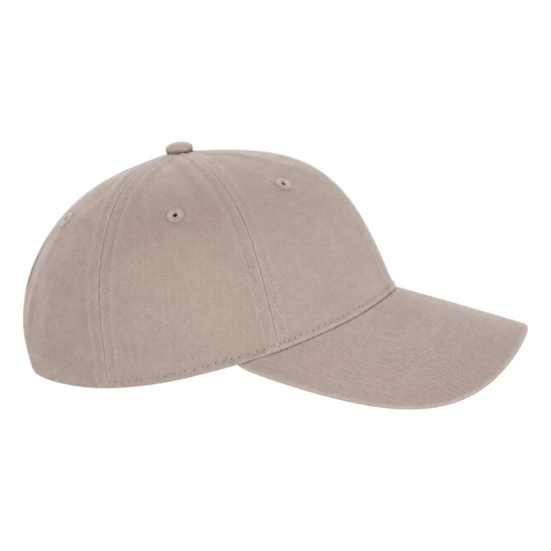 Capifi Classic Beige Adjustable Cotton Baseball Cap Unisex Casual Cap