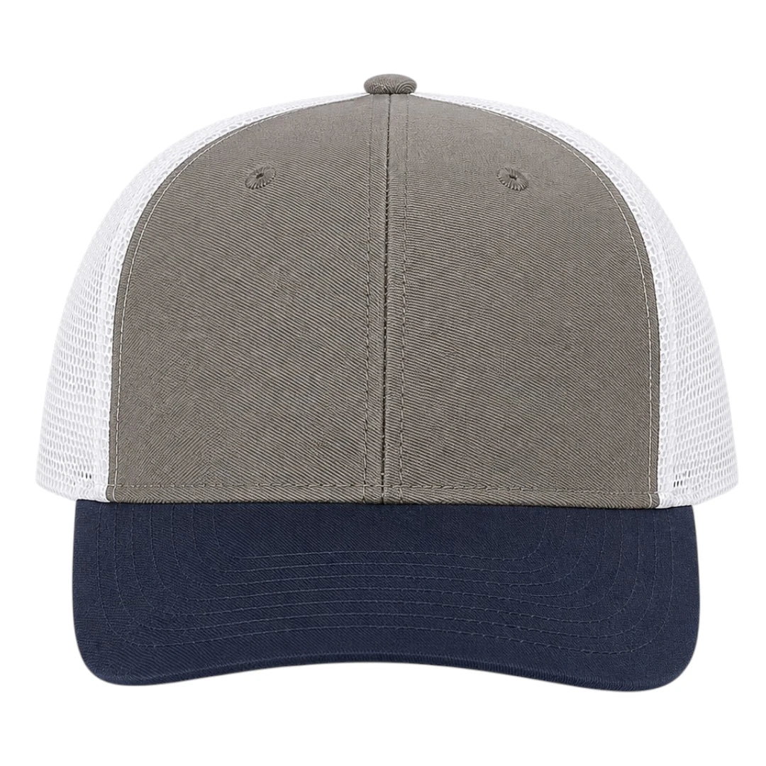 Capifi Classic Trucker Grey Adjustable Mesh Cap