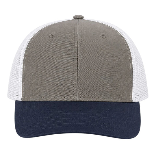 Capifi Classic Trucker Grey Adjustable Mesh Cap
