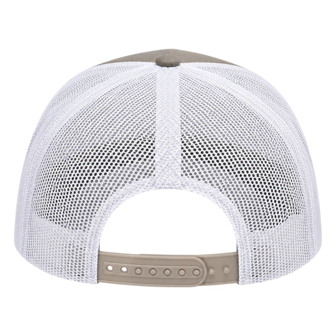 Capifi Classic Trucker Grey Adjustable Mesh Cap