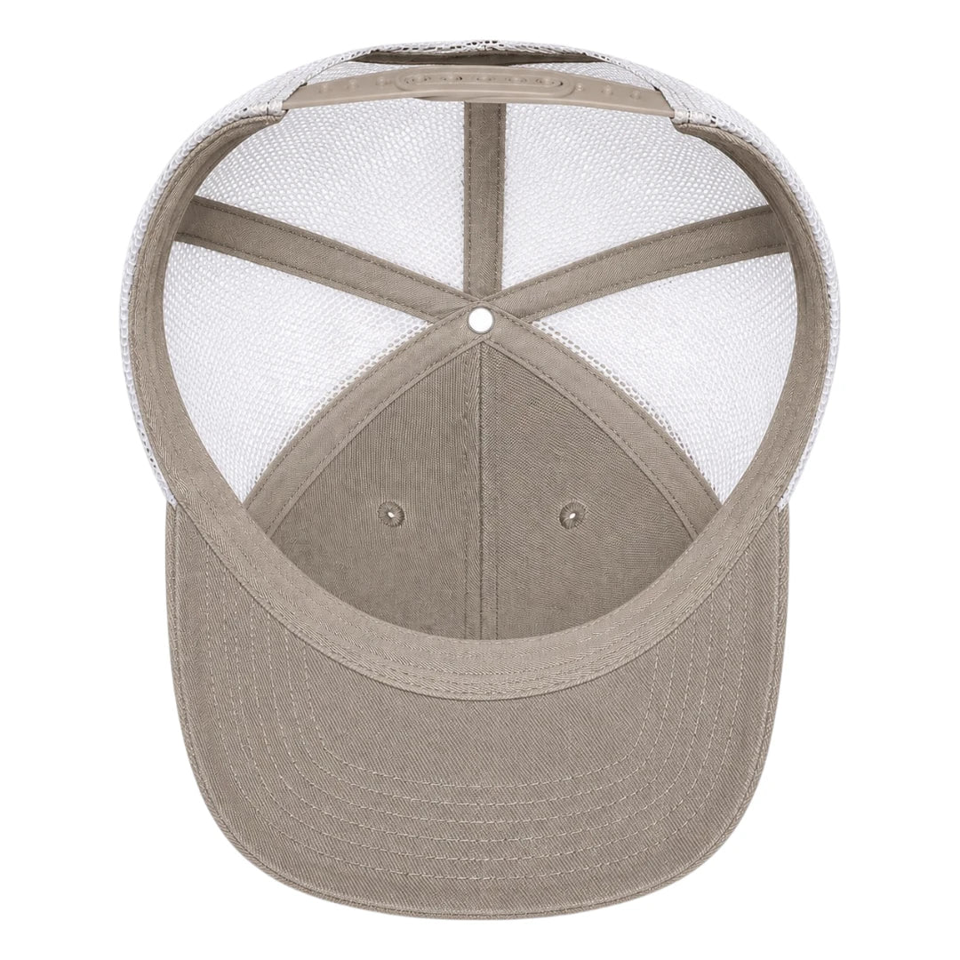 Capifi Classic Trucker Grey Adjustable Mesh Cap