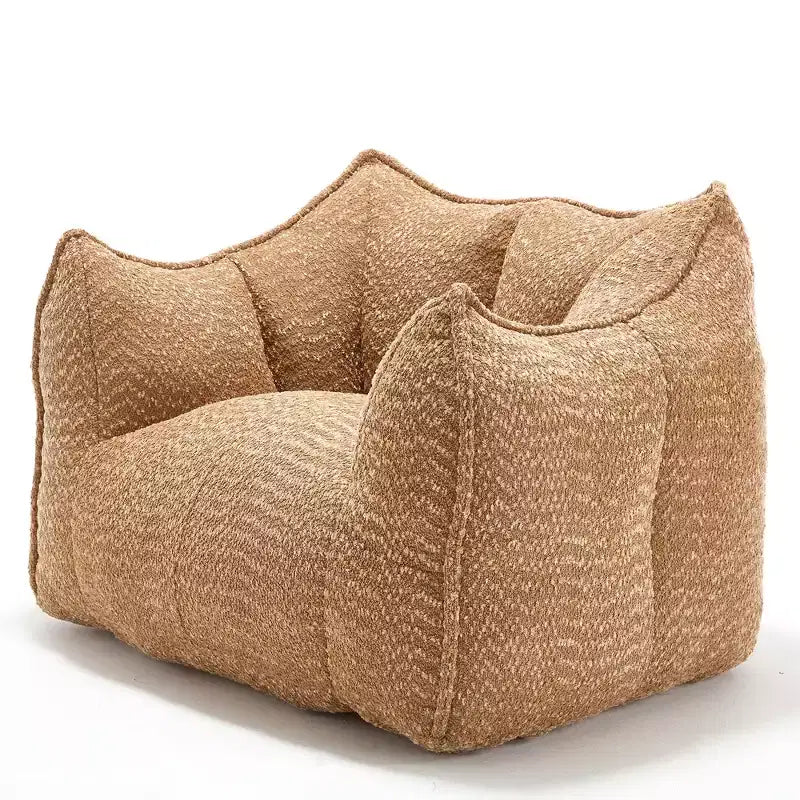 Fauteuils canapés avec mousse haute résilience pour salons et chambres, canapés paresseux carrés confortables, canapés pour adultes pour jouer, lire et regarder la télévision