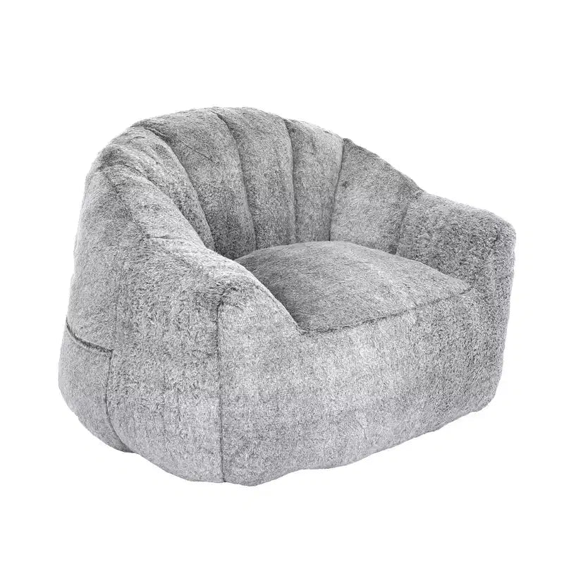 MAYEERTY Fauteuil Poire avec Accoudoirs en Mousse Haute Densité Confortable pour Adultes, Salon, Chambre à Coucher, Coin Lecture