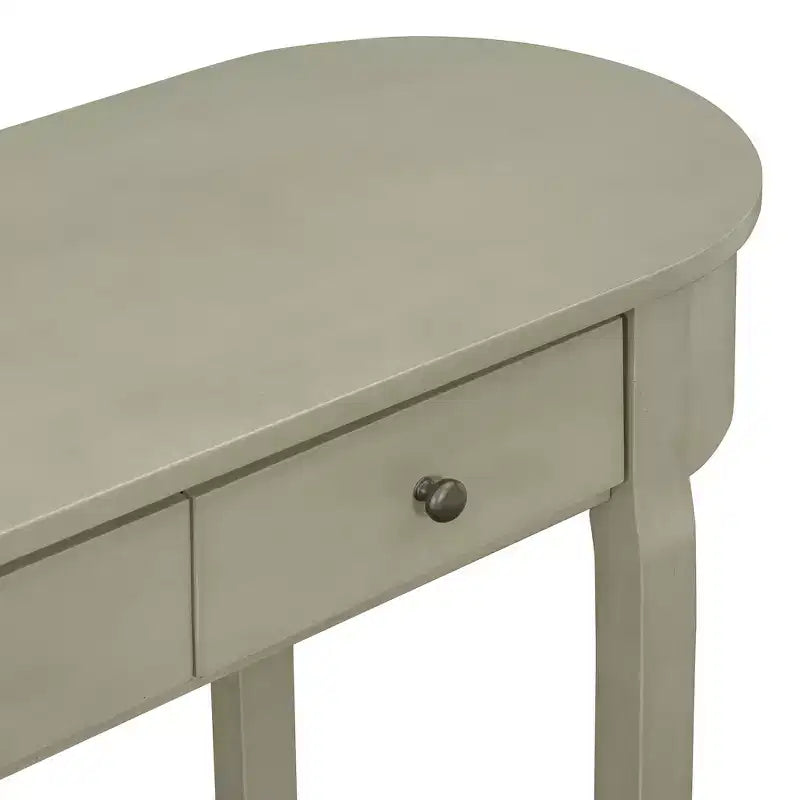 Console rustique Whisen Table d'entrée Table d'appoint avec tiroir à façade cannelée