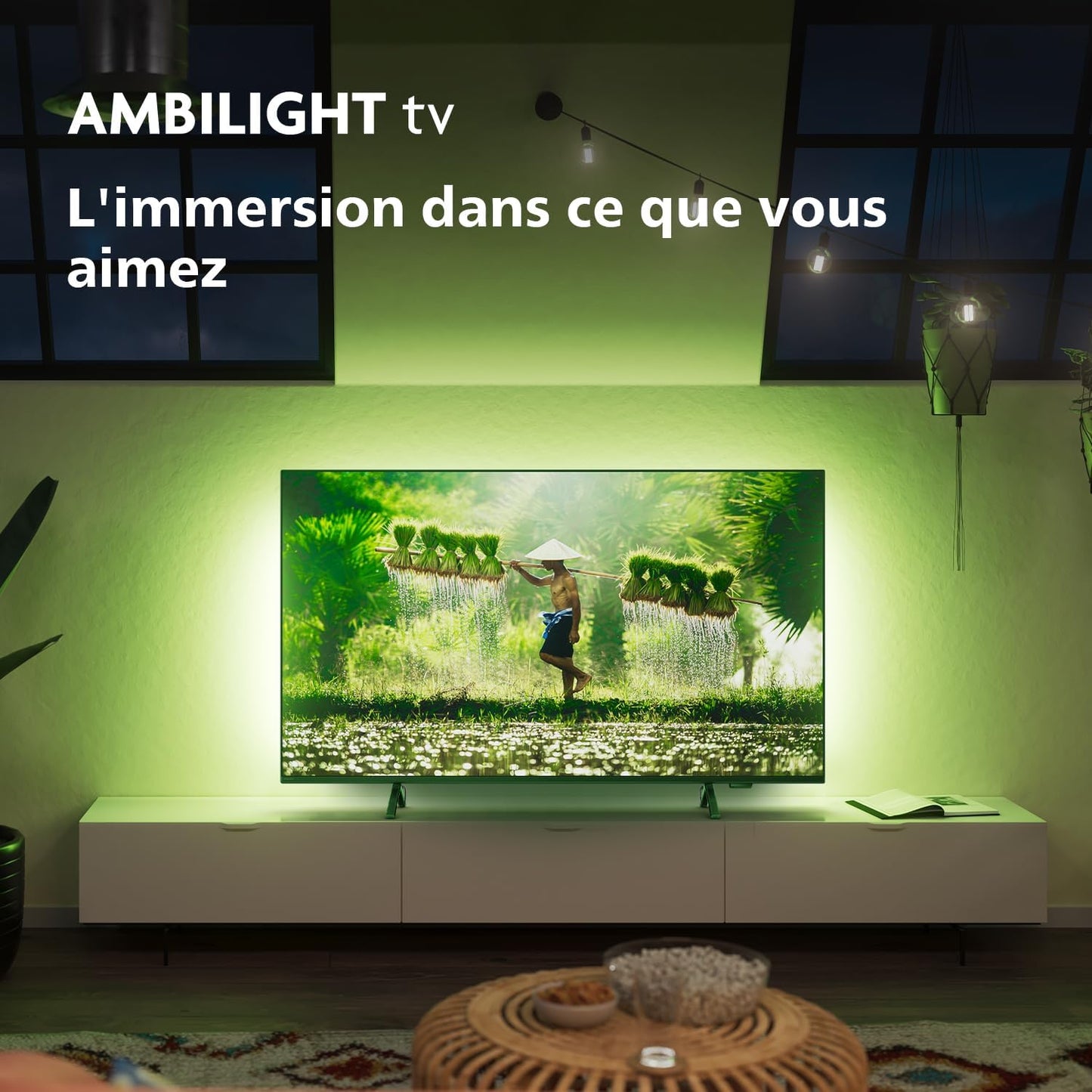 Philips 8000 series 50PUS8309/12 Fernseher 127 cm (50") 4K Ultra HD Smart-TV WLAN Schwarz 350 cd/m? (50PUS8309/12) [Classe énergétique G]