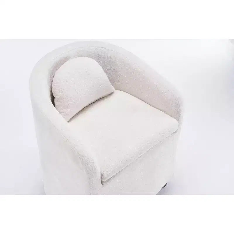 Okak Lot de 2 chaises de salle à manger modernes, chaises de salle à manger confortables en chenille avec roulettes universelles et coussins épais, chaises d'appoint de cuisine rembourrées