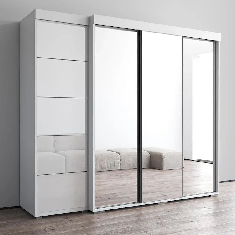 Armoire Aria 3D-EX avec 3 miroirs