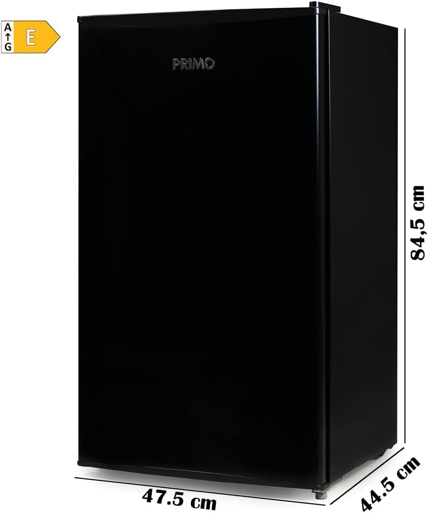 PRIMO PR143DV Congélateur Table Top - 60L - Pose Libre - Classe E - Noir
