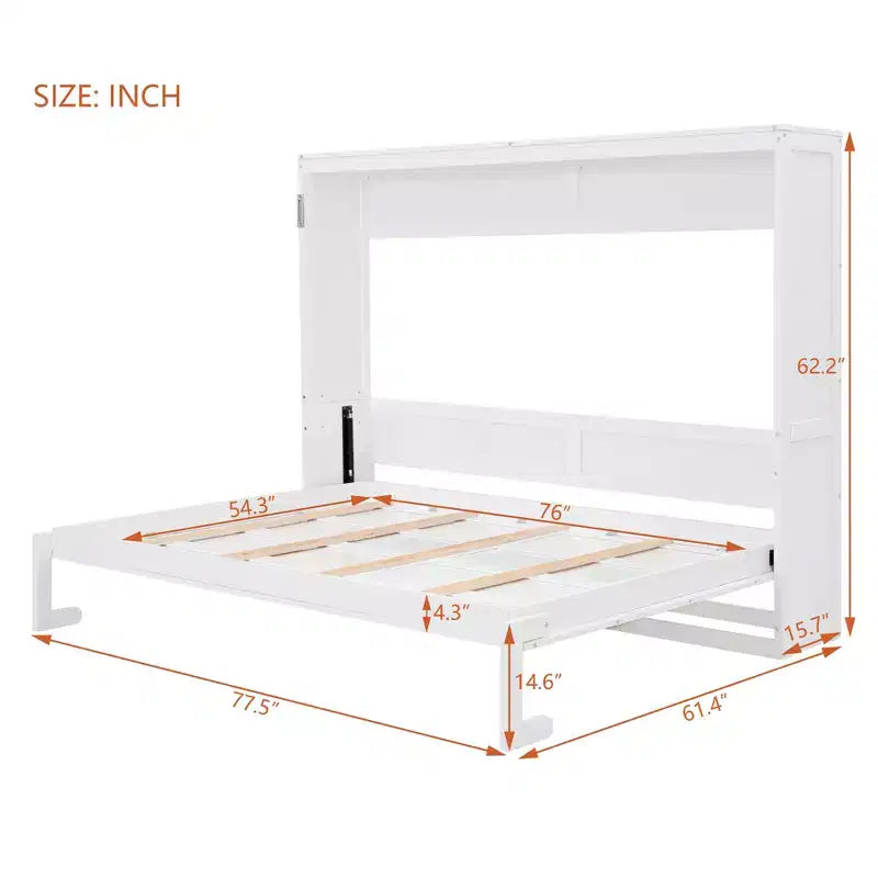 Lit escamotable GDFStudio Edwards en bois