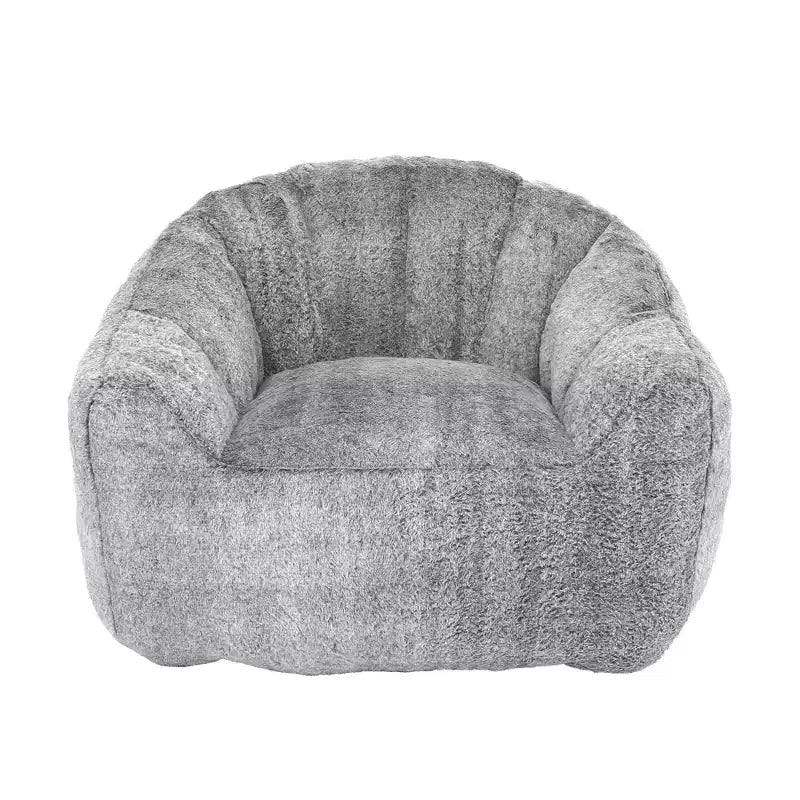 MAYEERTY Fauteuil Poire avec Accoudoirs en Mousse Haute Densité Confortable pour Adultes, Salon, Chambre à Coucher, Coin Lecture